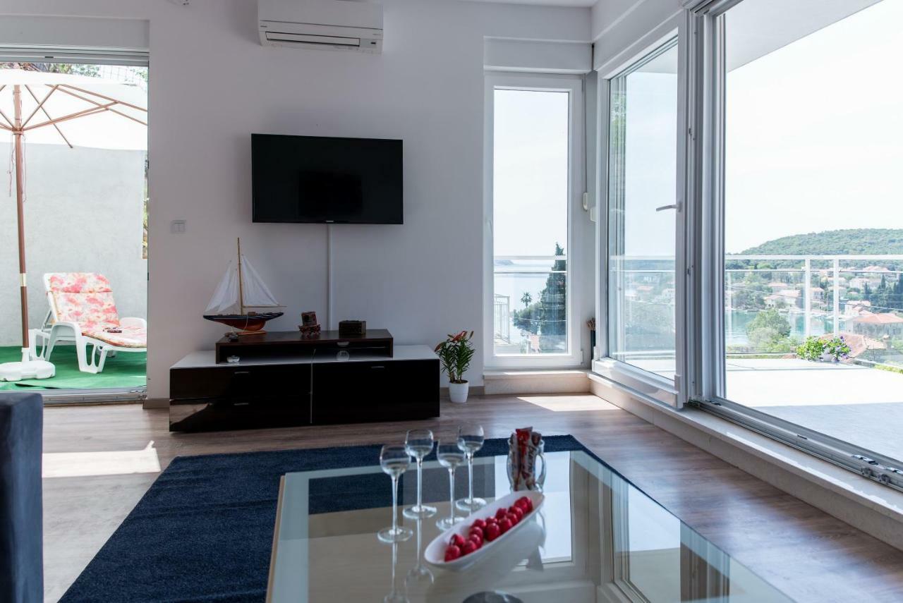 De Luxe Apartment Mediteran 2**** Zaton  Exteriör bild